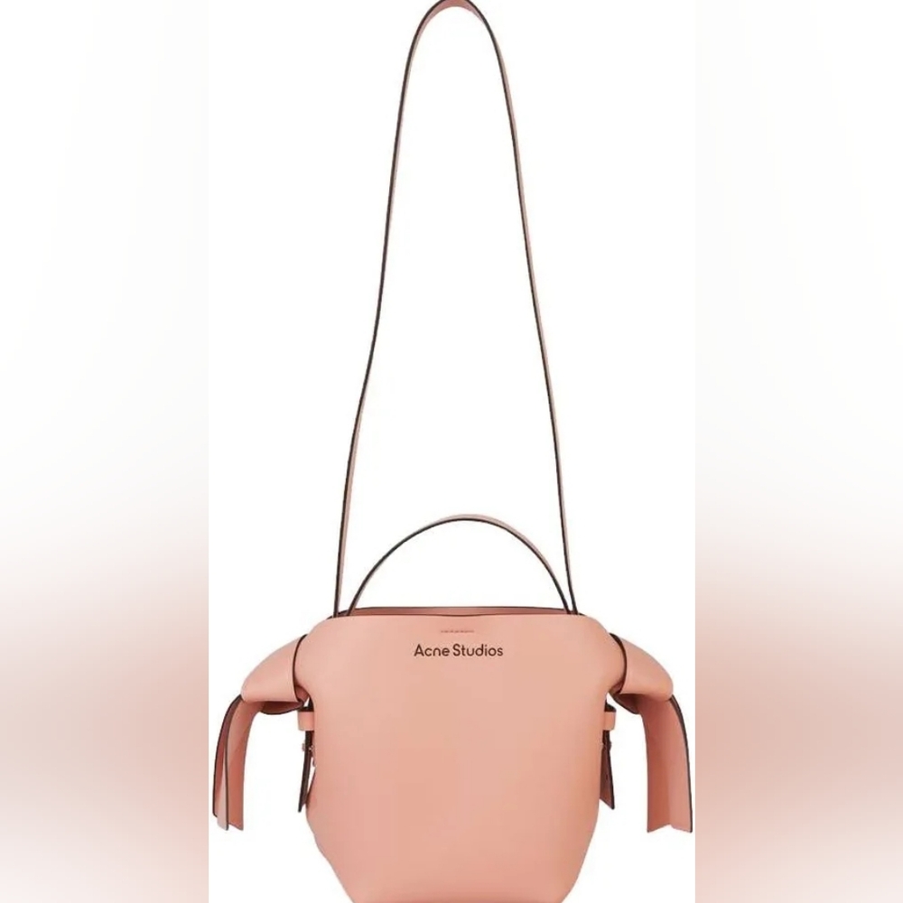 Acne Studios Musubi leather Pink Women's Bag